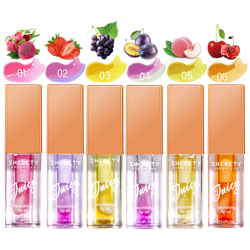 Plumping Fruity Nourishing Lip Oil for Dry Lips