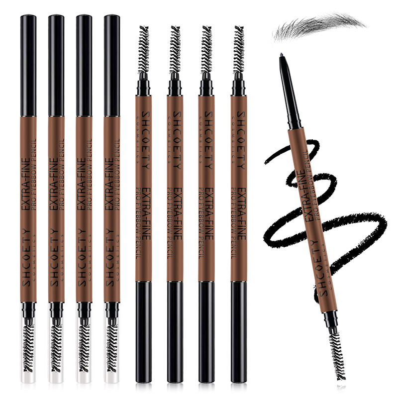 Ultra Slim Double Head Brow Pen with Brush