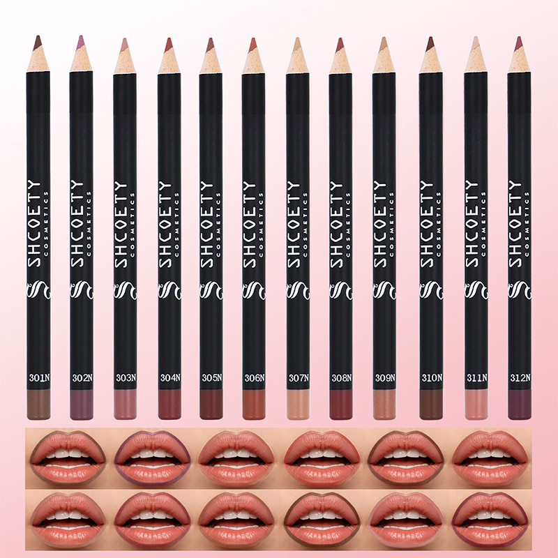 Natural Color Waterproof Long Lasting Lip Liner Pencil